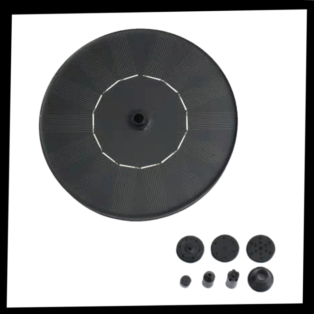 Schwimmende Solar-Wasserfontäne - Ozerty