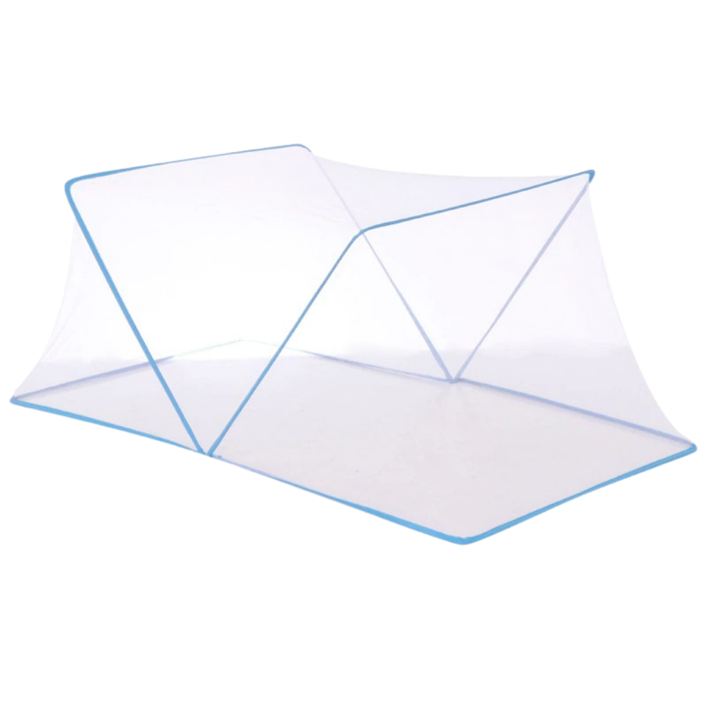Foldable mosquito net for bed