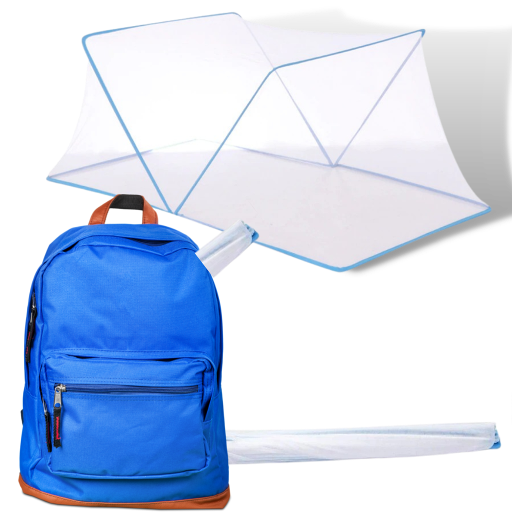 Zusammenklappbares Moskitonetz für das Bett - Ozerty