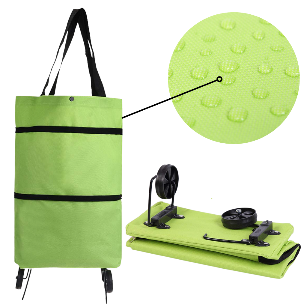 Faltbare Trolley-Lebensmitteltasche 30L - Ozerty