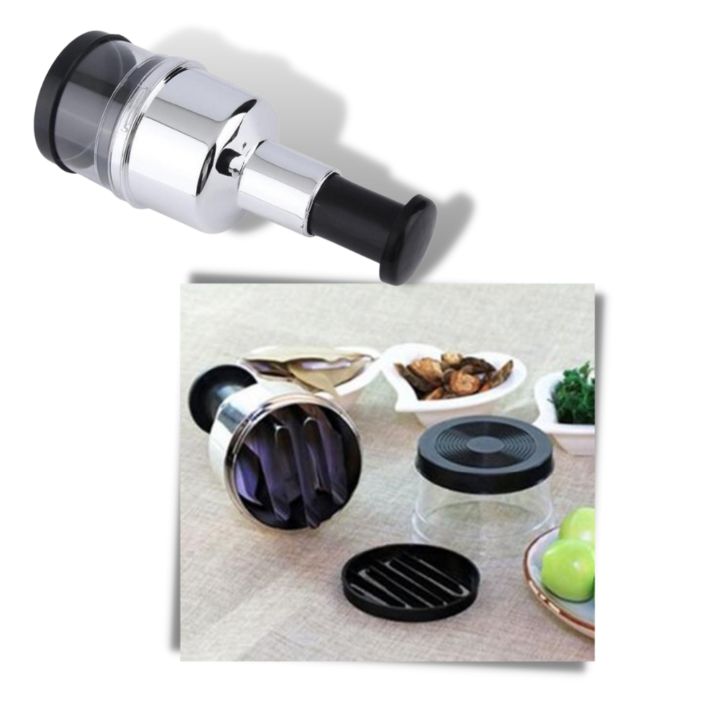 Edelstahl-Knoblauchschneider - Ozerty