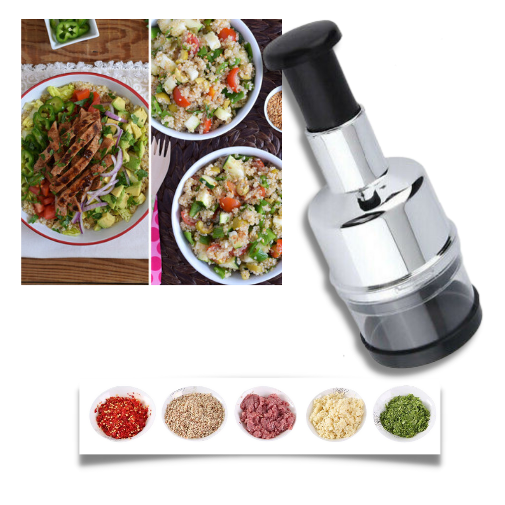 Edelstahl-Knoblauchschneider - Ozerty