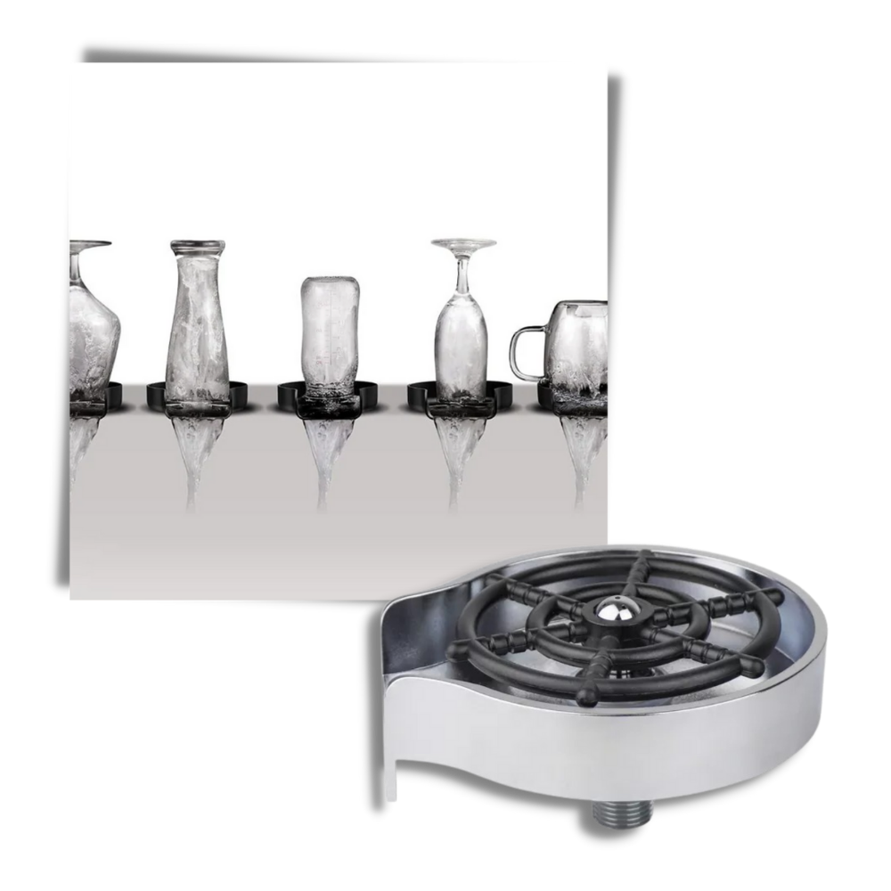 Automatische Glaswasch- und -spülanlage - Ozerty