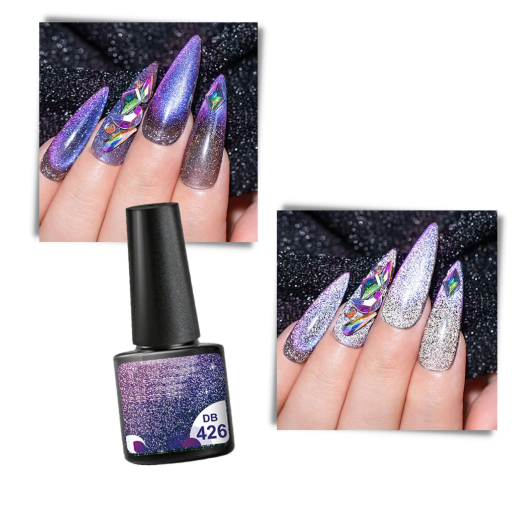 Galaxie Leuchtender Nagellack Kit - Ozerty