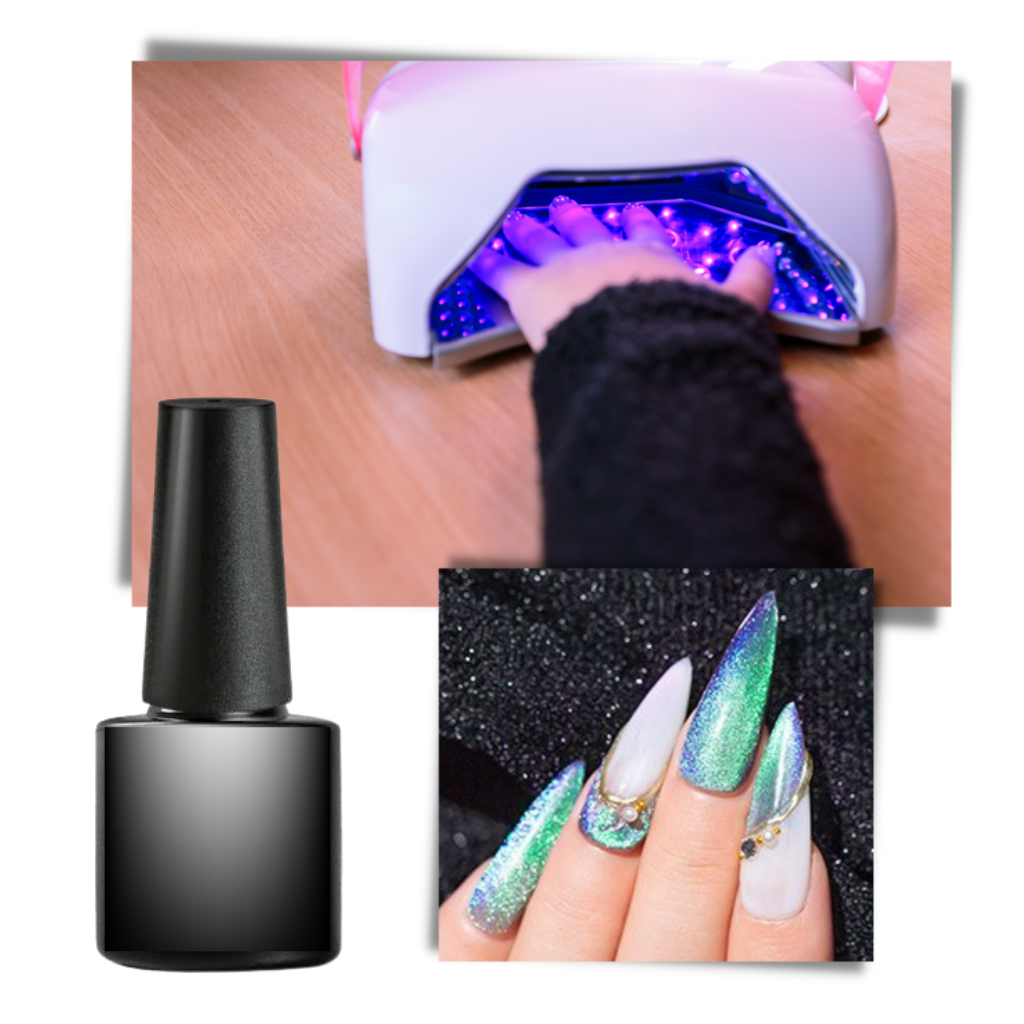 Galaxie Leuchtender Nagellack Kit - Ozerty