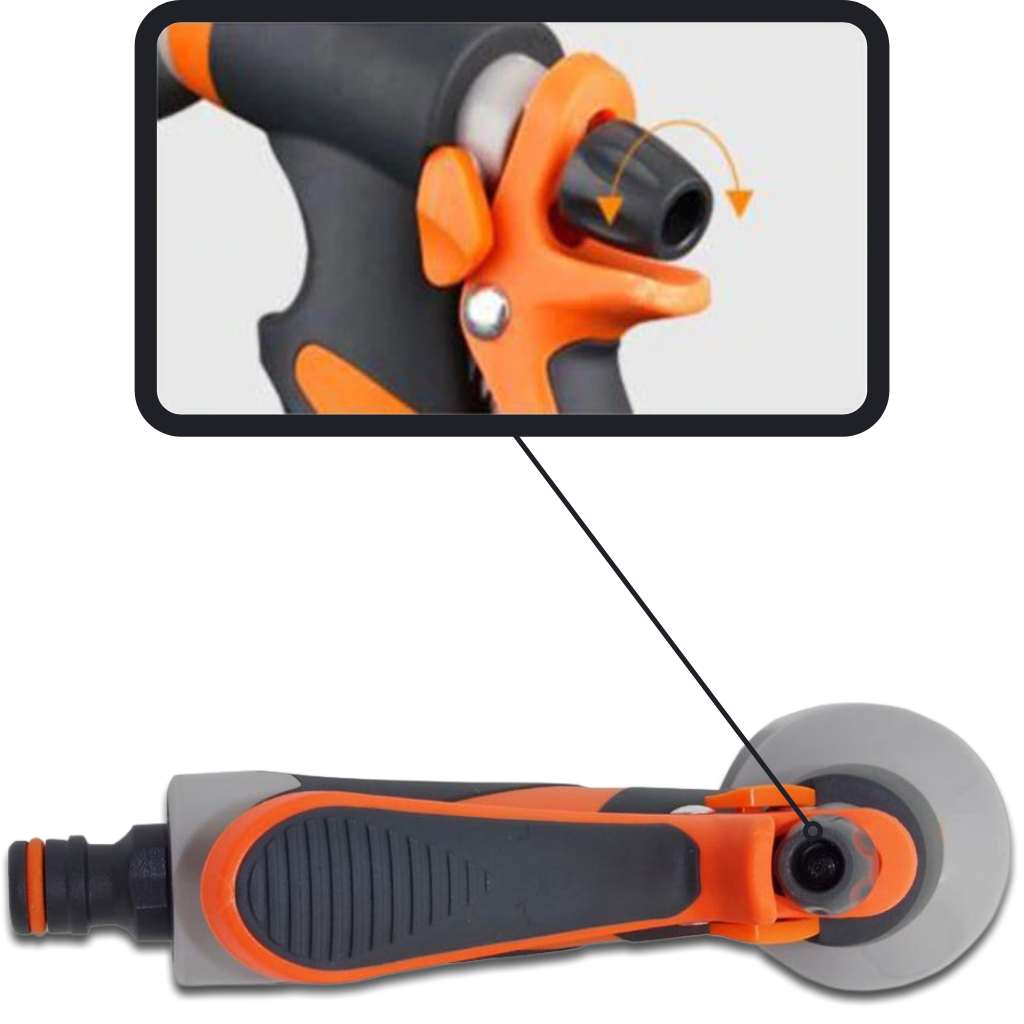 Gartenschlauch-Spritzpistole 8 Muster - Ozerty