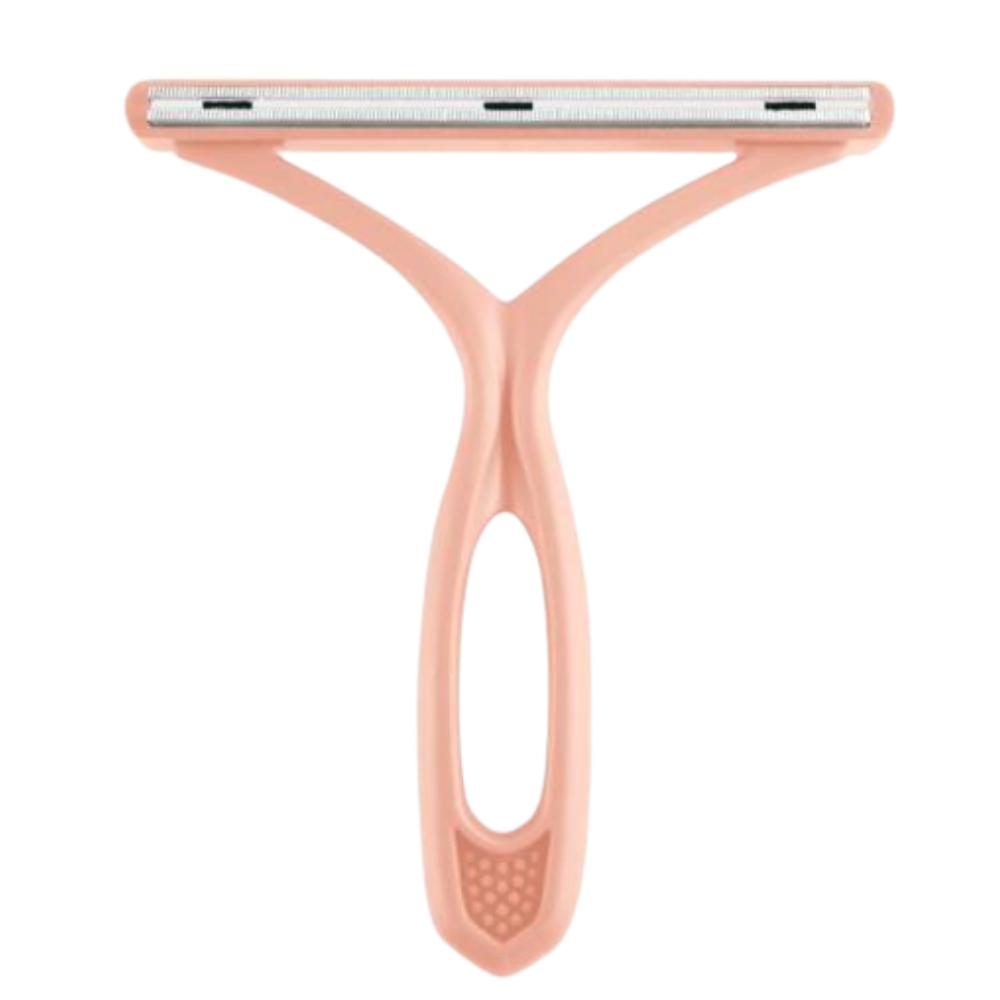 2 pieces double-sided manual hair remover for clothes