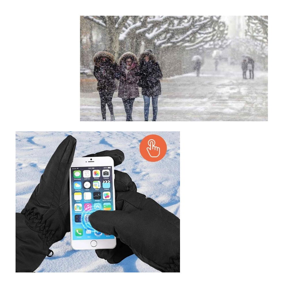 Elektrisch beheizte Winterhandschuhe - Ozerty
