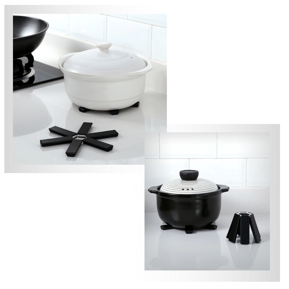 Sechseckiger faltbarer Topflappen - Ozerty