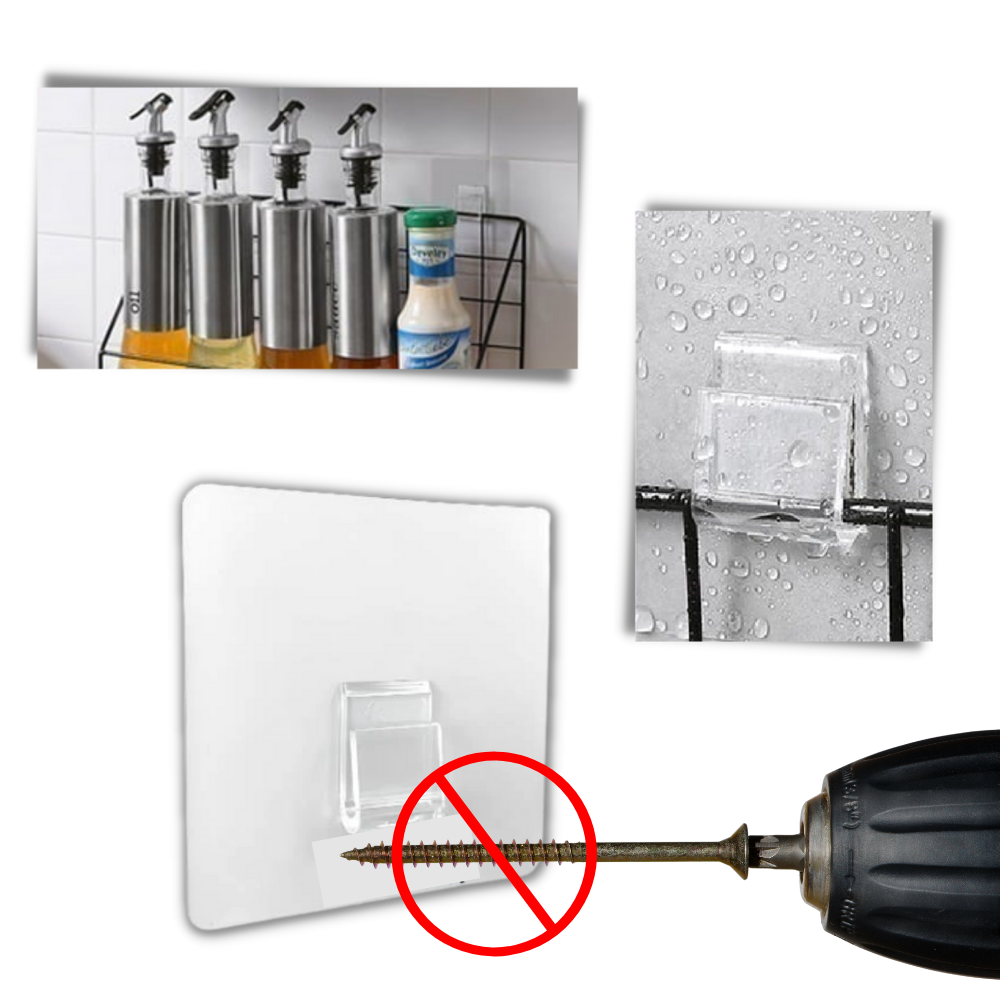 Paket mit selbstklebenden Wandhaken - Ozerty