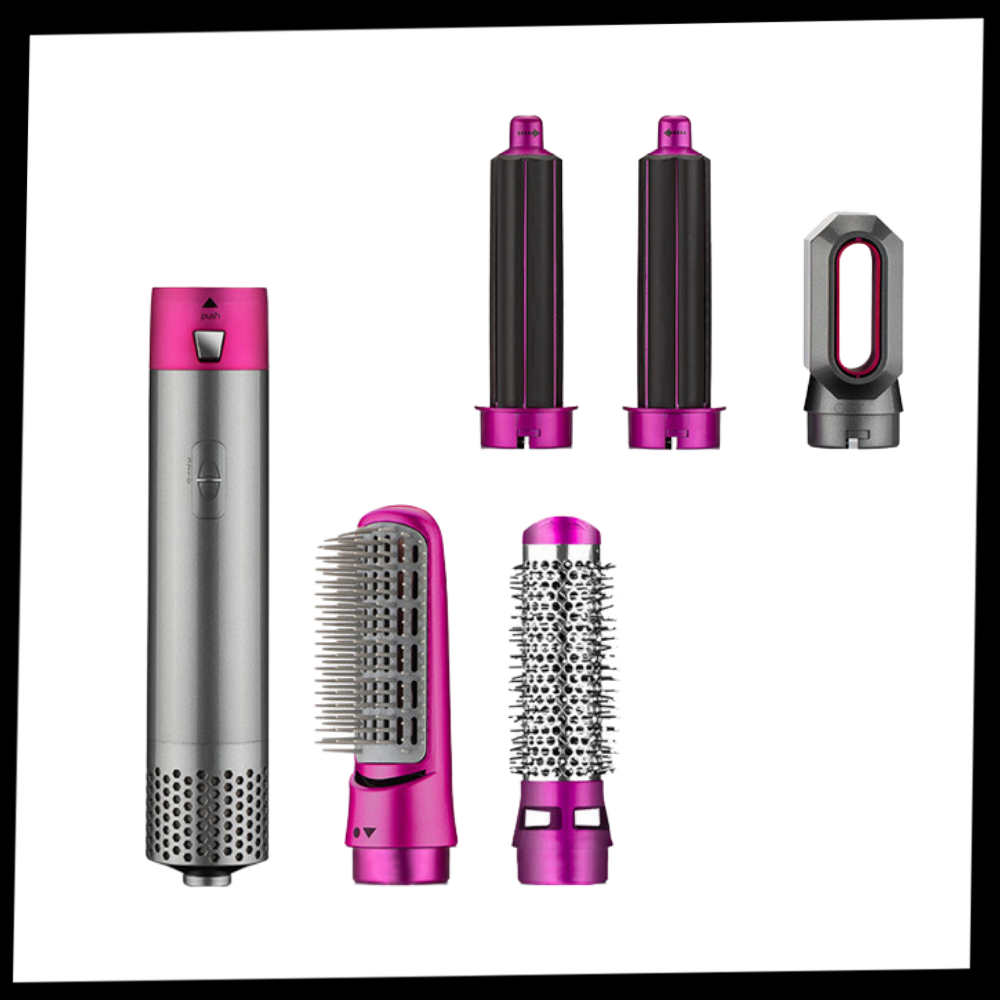 Haarglätter 5-in-1-Set - Ozerty