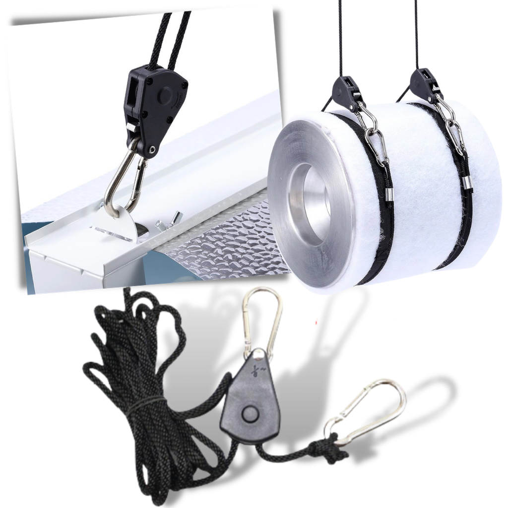 Einstellbare Seilratsche (2 Stück) - Ozerty