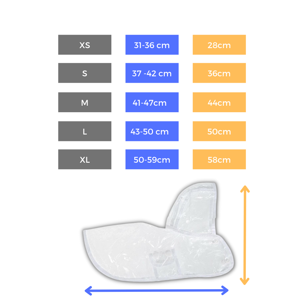 Kapuzenregenmantel für Hunde - Ozerty