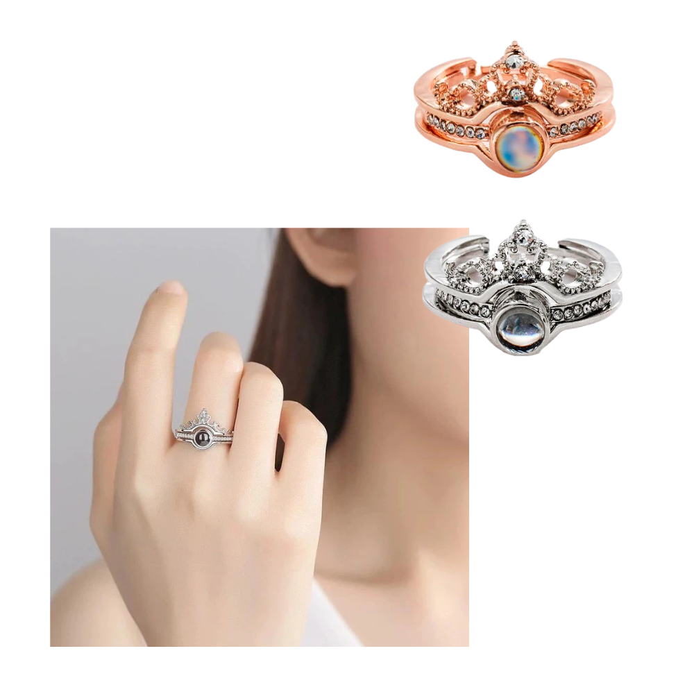 100 Sprachen "Ich liebe dich" Schöner Ring - Ozerty