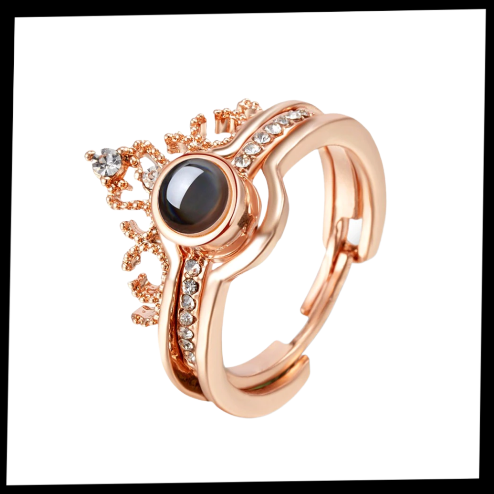 100 Sprachen "Ich liebe dich" Schöner Ring - Ozerty