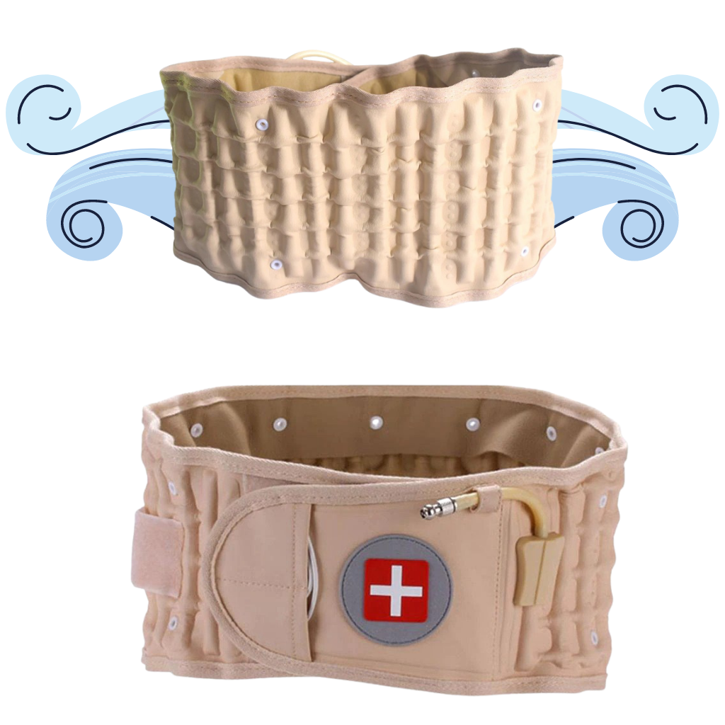 Aufblasbarer Dekompressionsgürtel für die Lendenwirbelsäule - Ozerty