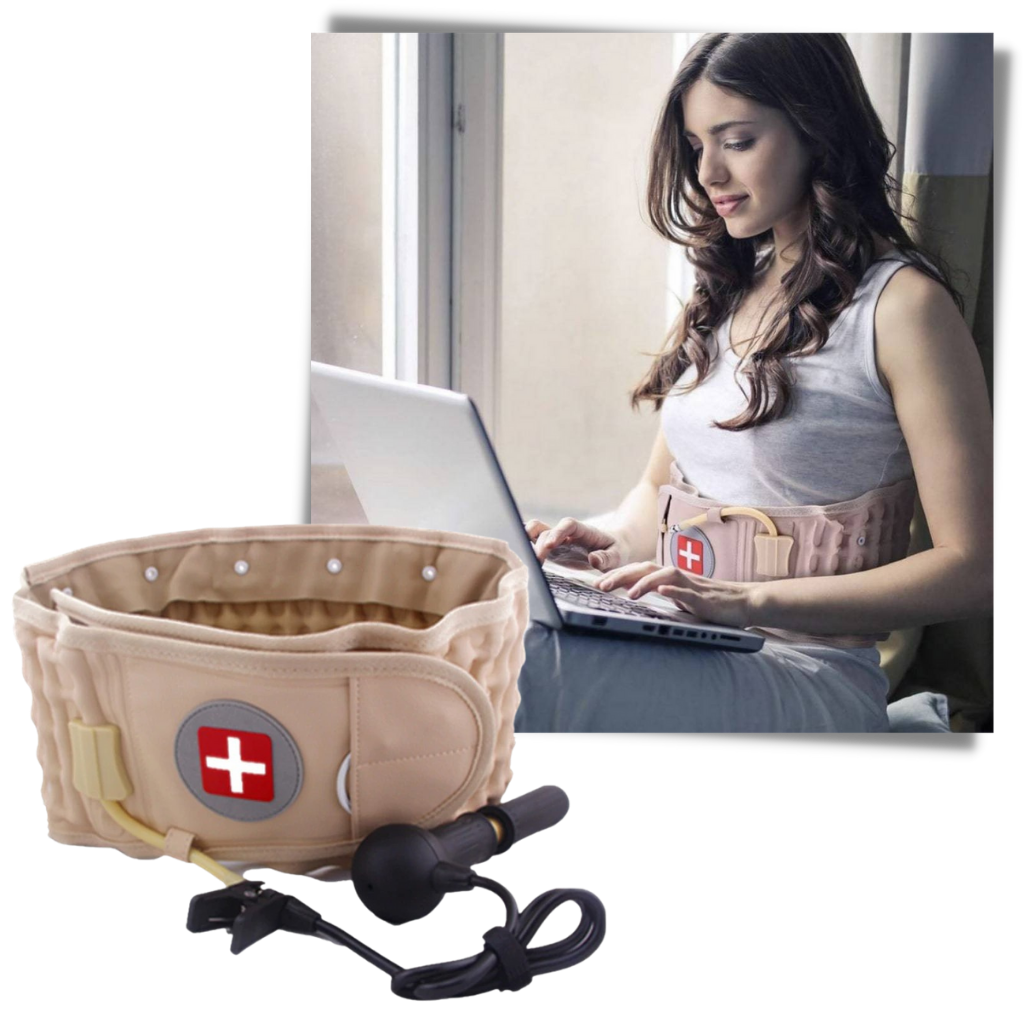 Aufblasbarer Dekompressionsgürtel für die Lendenwirbelsäule - Ozerty