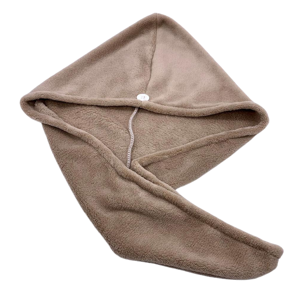 Instant drying hair towel