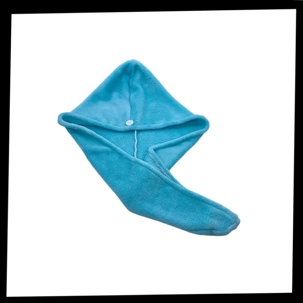 Sofort trocknendes Haarhandtuch - Ozerty