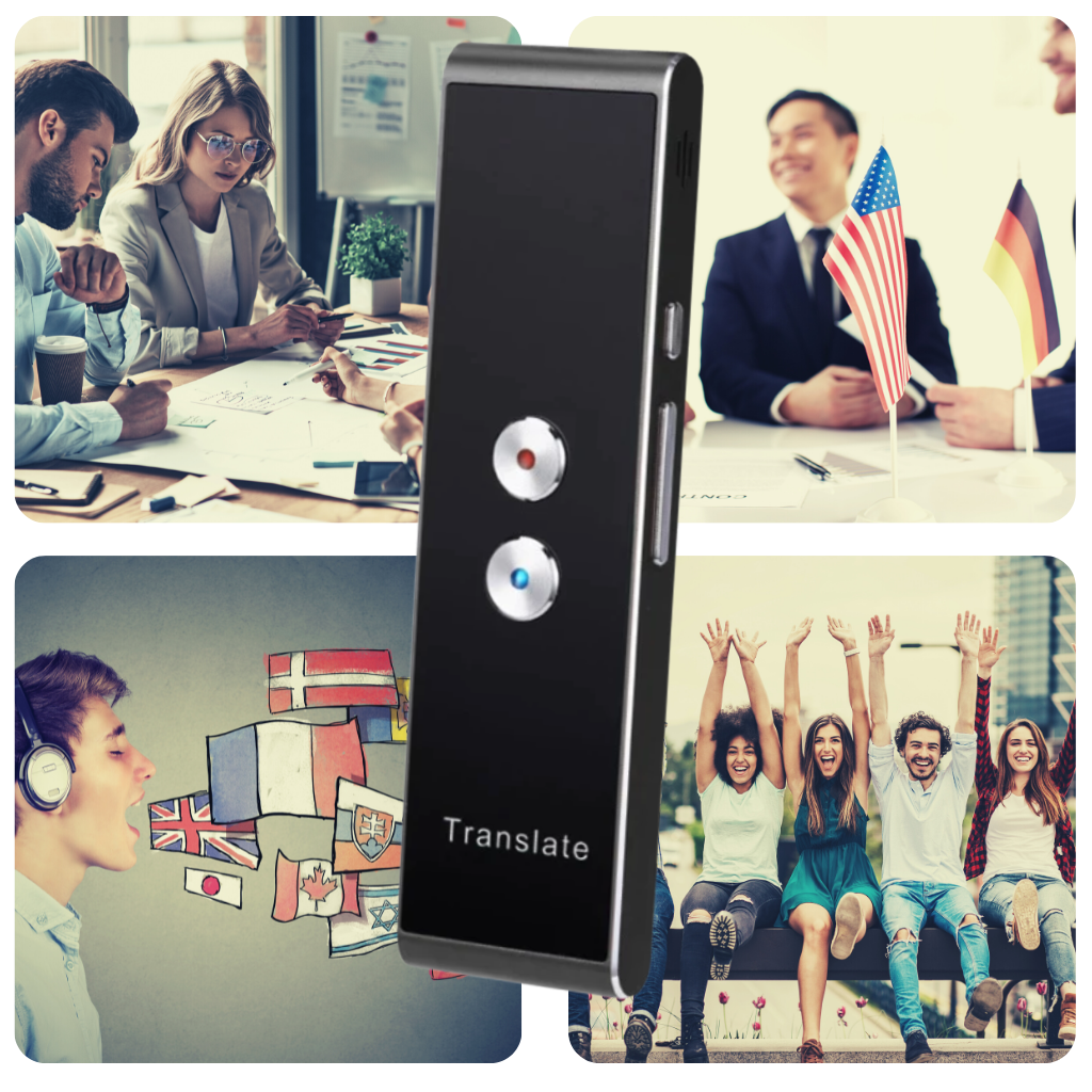 Sofortiger tragbarer Sprachübersetzer - Ozerty