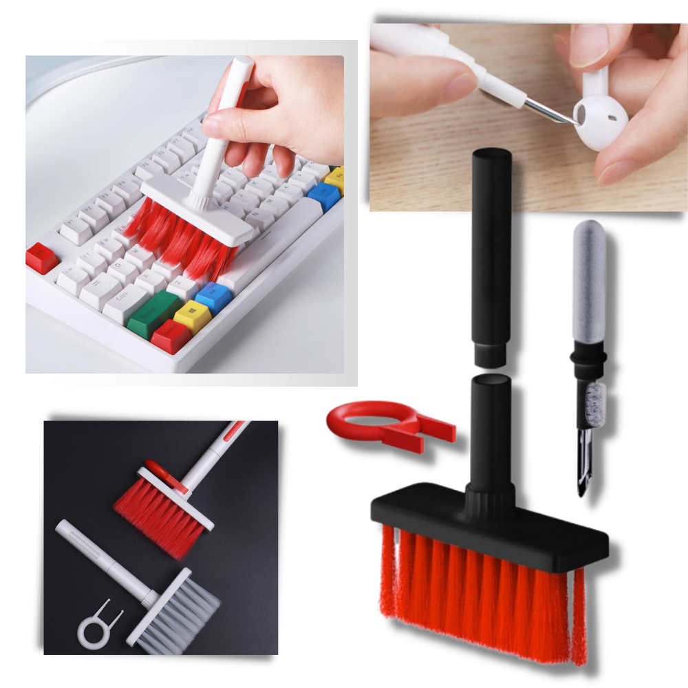 5-in-1 Tastatur- und Kopfhörer-Reiniger - Ozerty