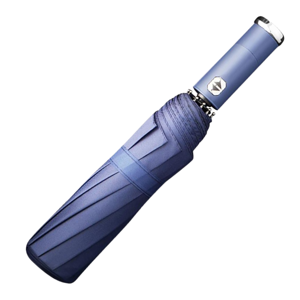 Windproof LED parasol and umbrella