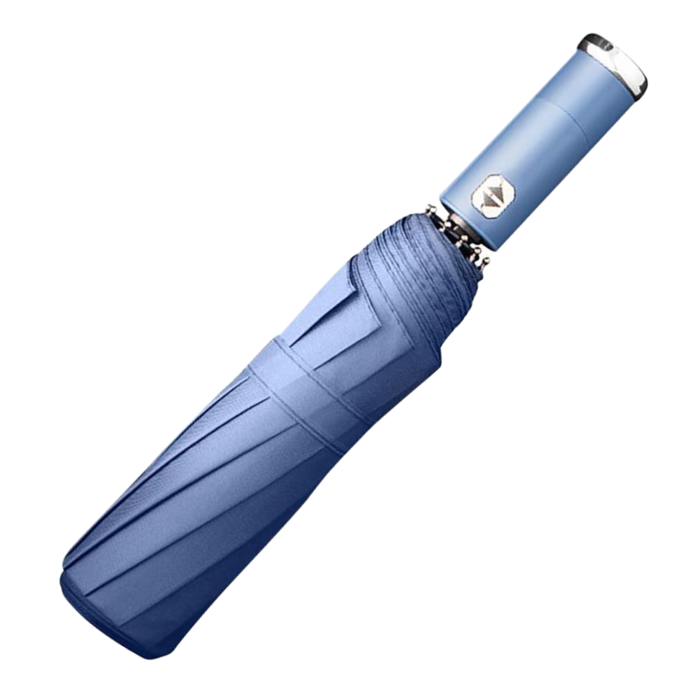 Windproof LED parasol and umbrella