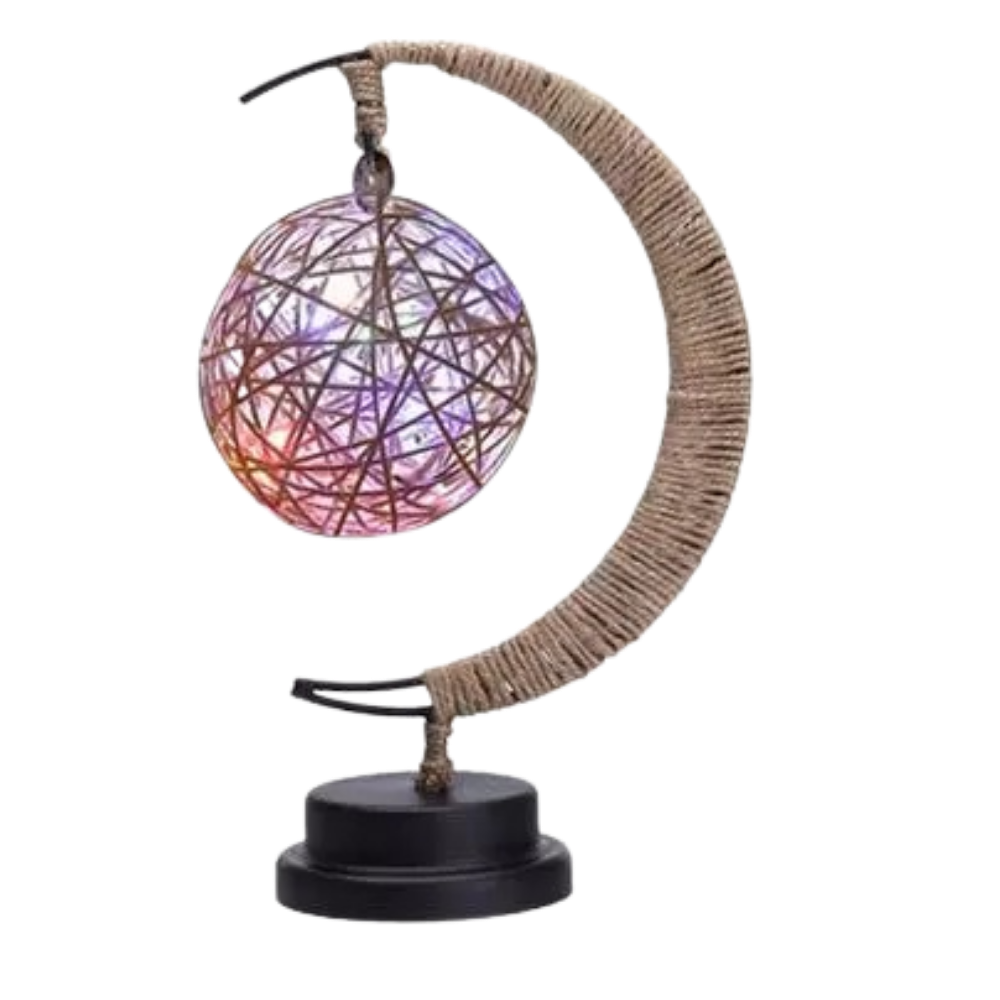 Verzauberte Mond-LED-Lampe