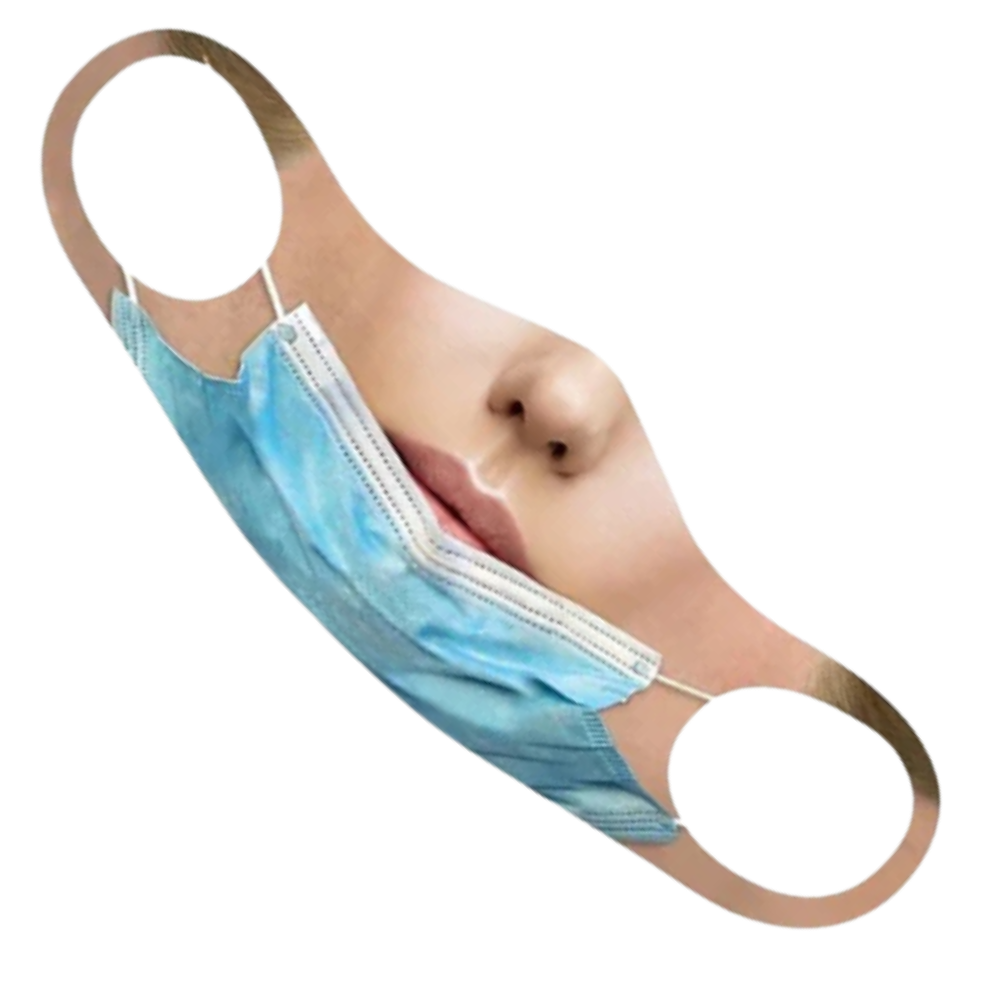 Scherzgesichtsmaske - Ozerty