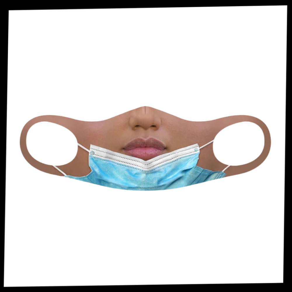 Scherzgesichtsmaske - Ozerty