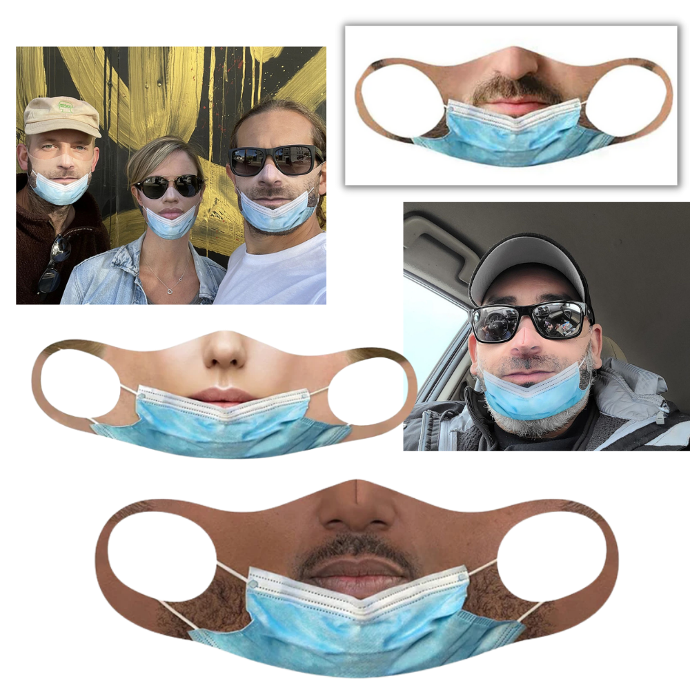 Scherzgesichtsmaske - Ozerty