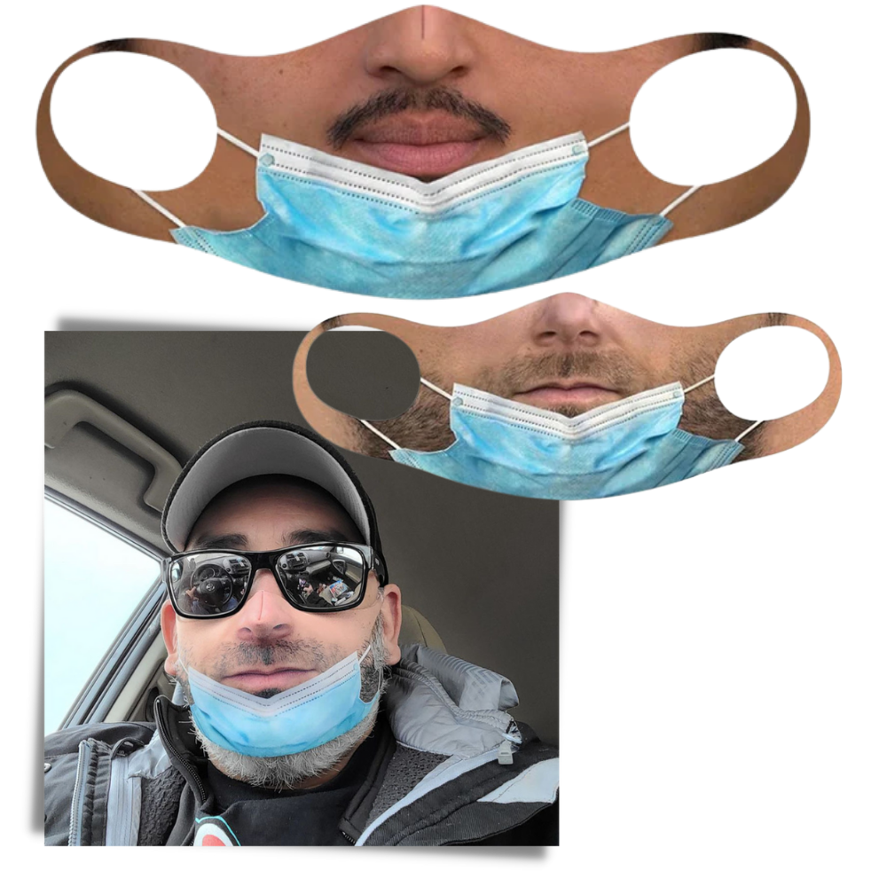 Scherzgesichtsmaske - Ozerty