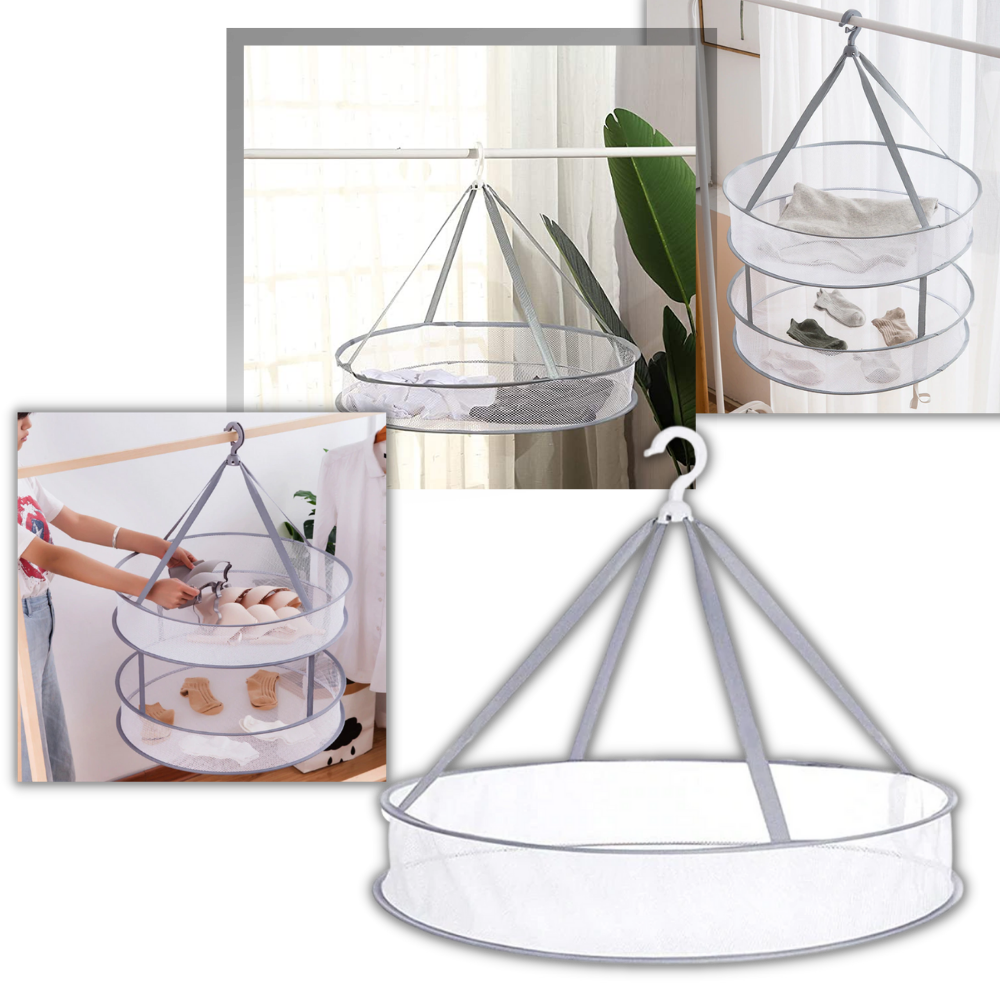 Hängetrockner für Kleidung aus Mesh - Ozerty