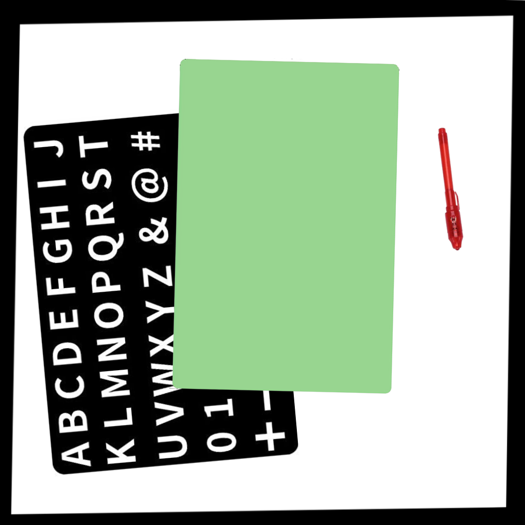 Magisches Licht-Zeichenbrett-Set - Ozerty