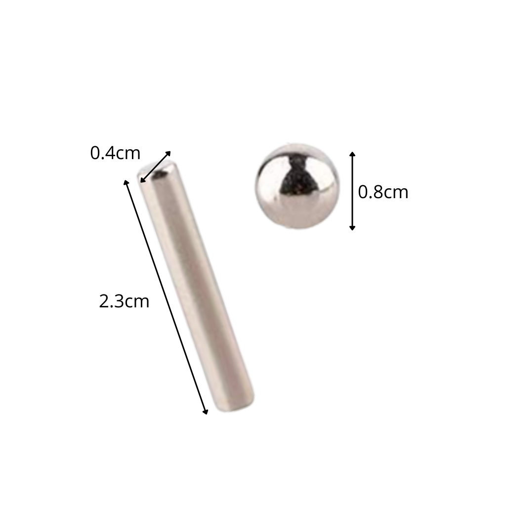 Magnetische Konstruktion Stäbe und Kugeln - Ozerty