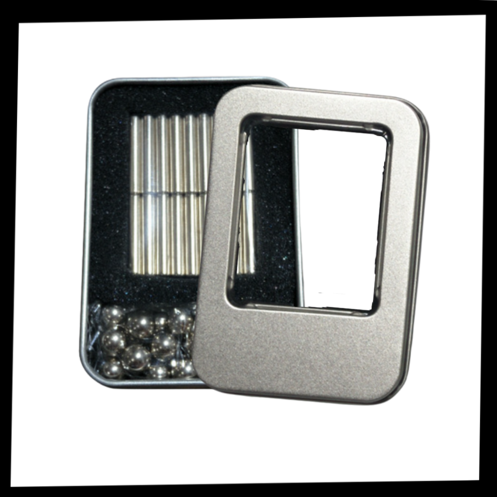 Magnetische Konstruktion Stäbe und Kugeln - Ozerty