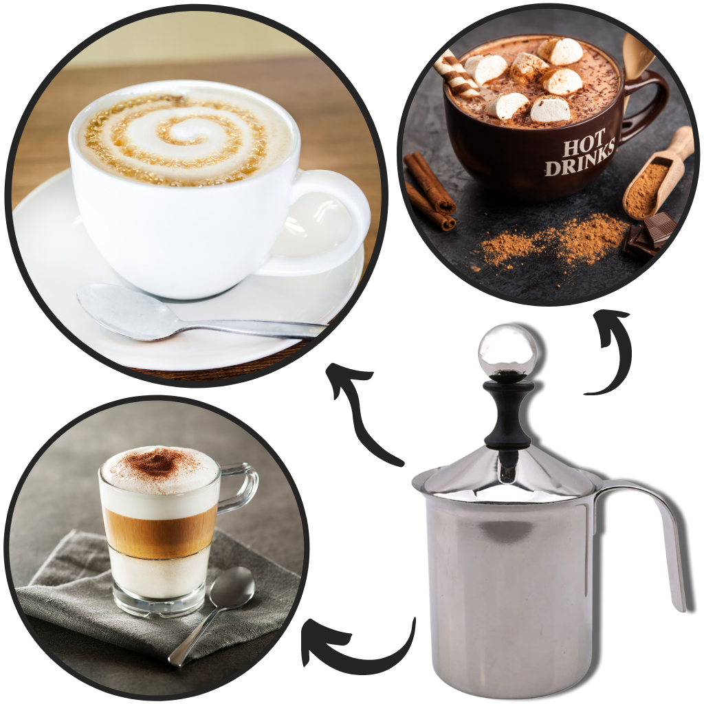 Manuelle Handdüse aus Edelstahl 400ml - Ozerty