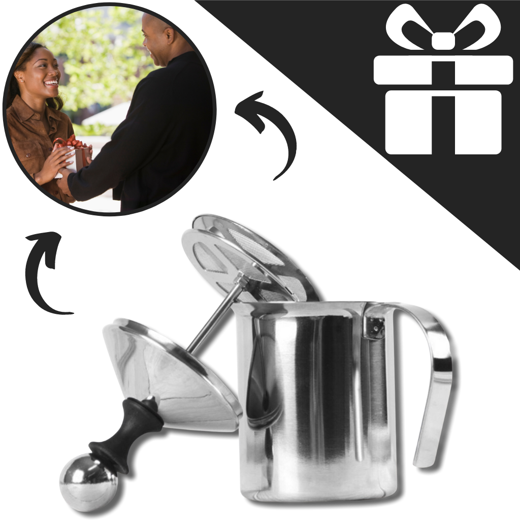 Manuelle Handdüse aus Edelstahl 400ml - Ozerty