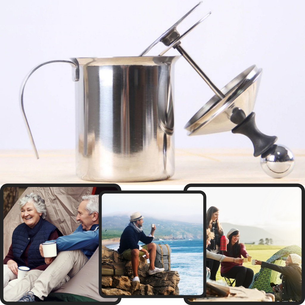 Manuelle Handdüse aus Edelstahl 400ml - Ozerty