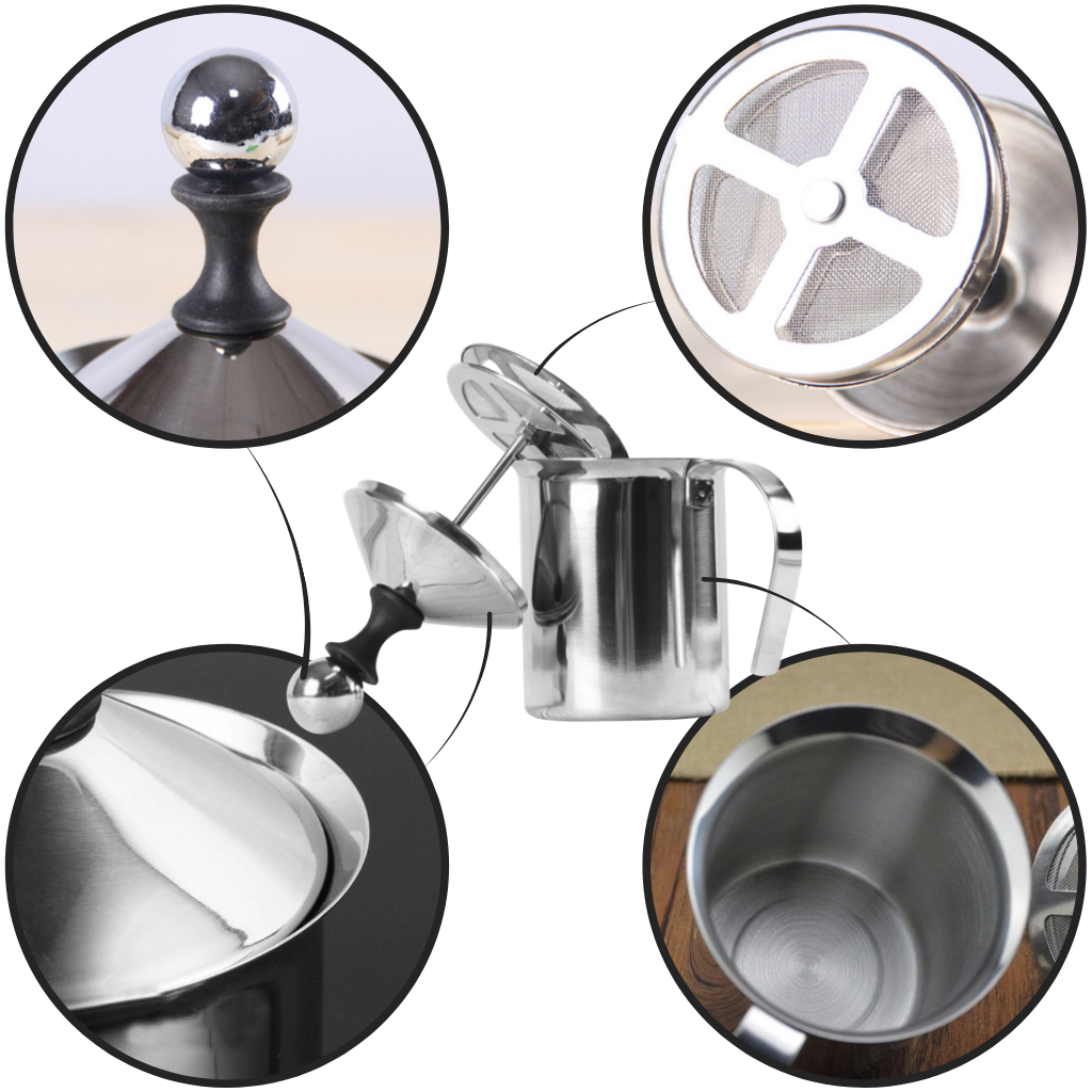 Manuelle Handdüse aus Edelstahl 400ml - Ozerty