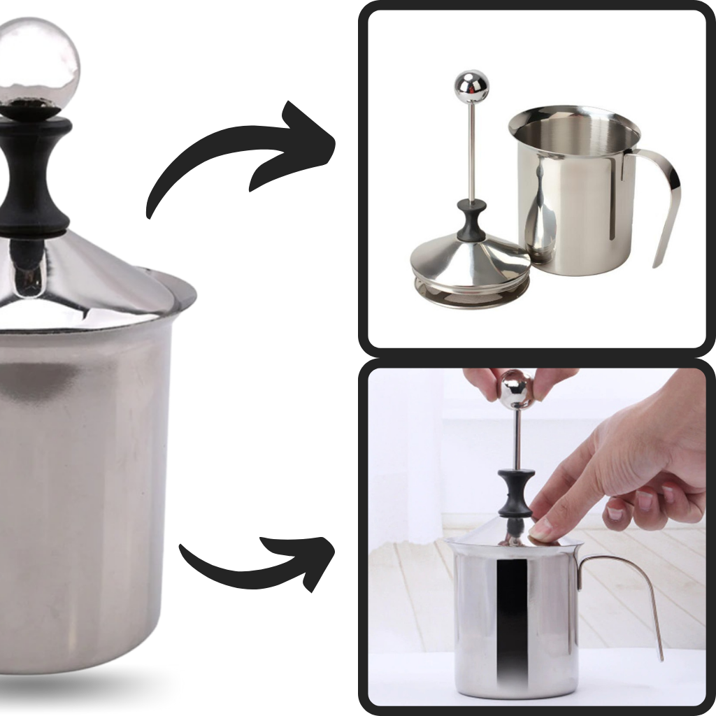 Manuelle Handdüse aus Edelstahl 400ml - Ozerty