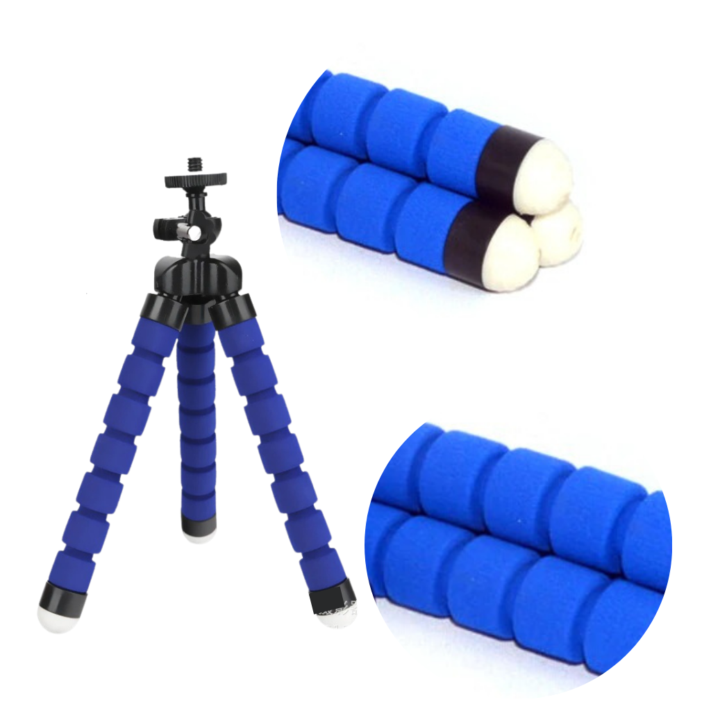 Flexibles Mini-Handy-Stativ-Set - Ozerty