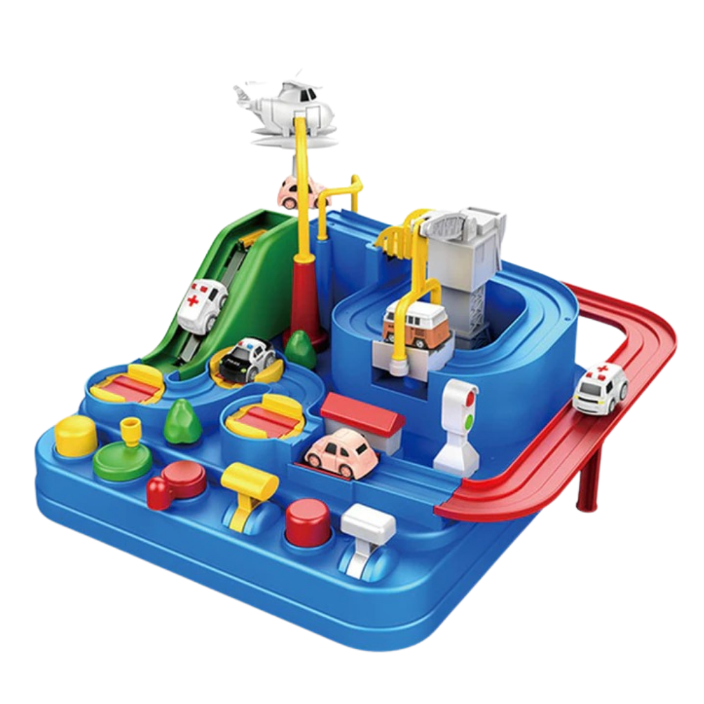 Mechanical train toy for children