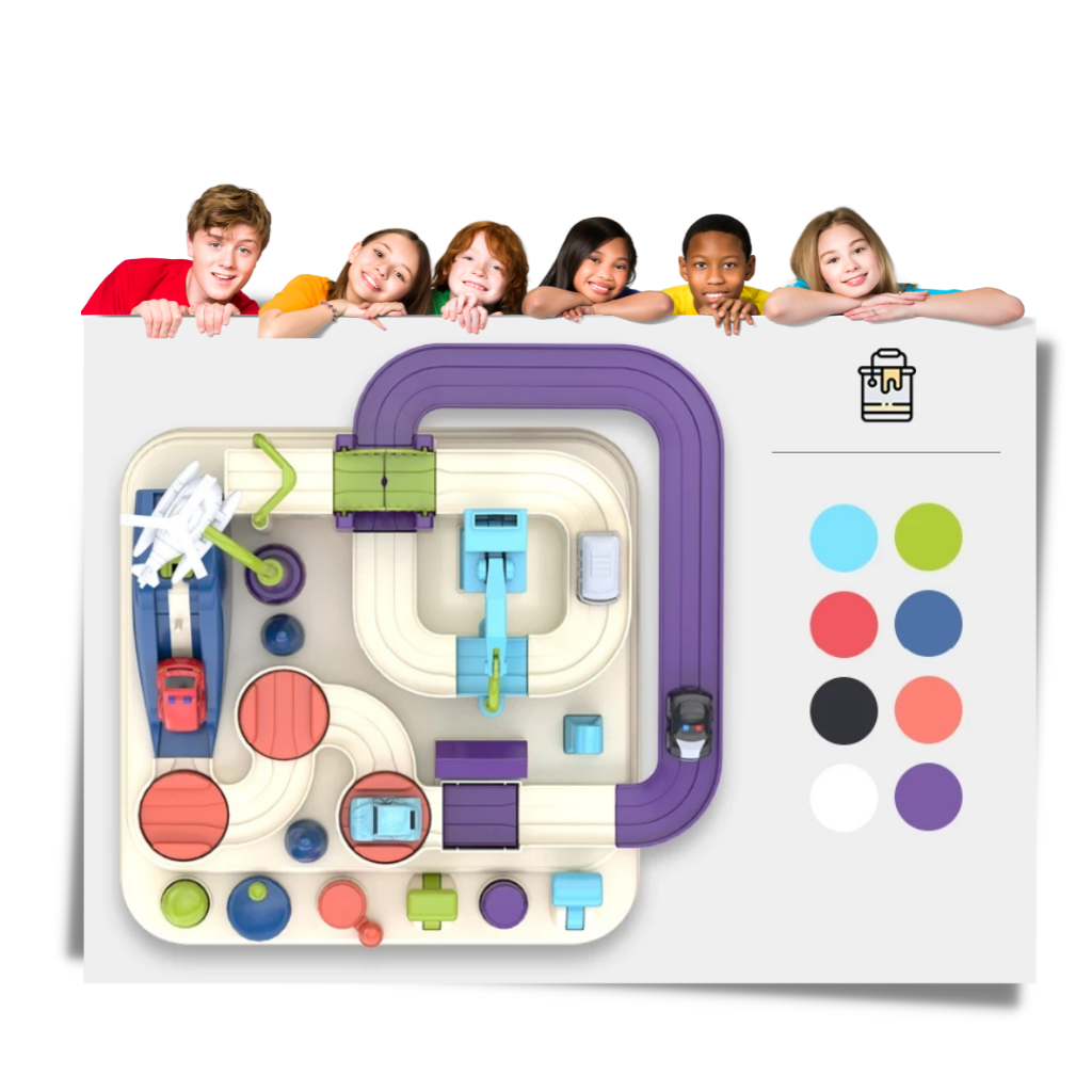 Mechanisches Eisenbahnspielzeug für Kinder - Ozerty