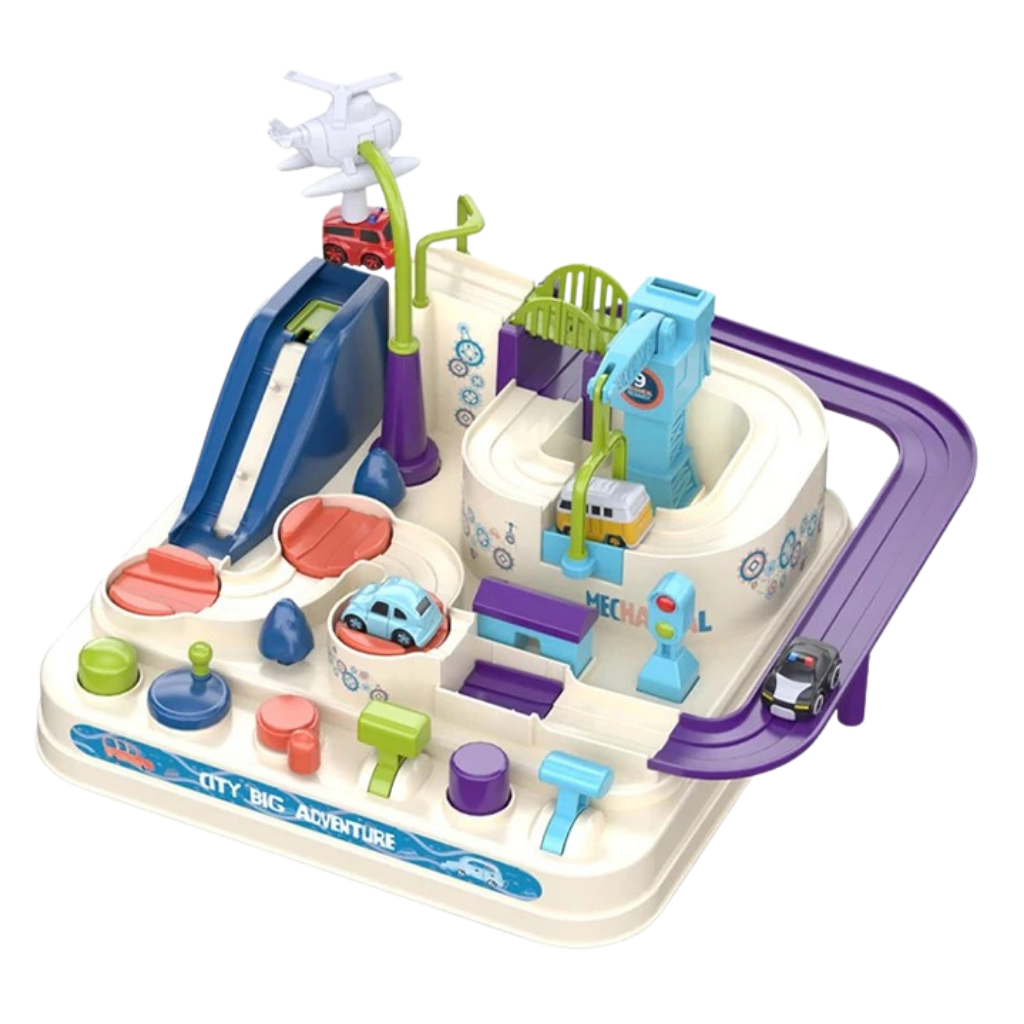 Mechanical train toy for children