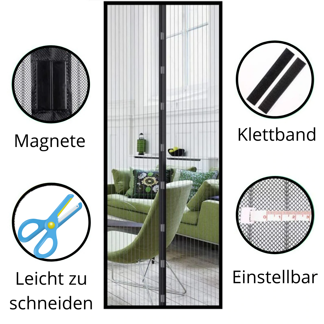 Magnetisches Mückengitter für Türen - Ozerty