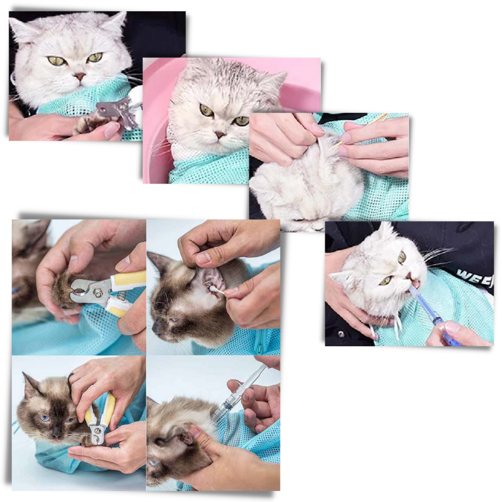 Multifunktions-Tierpflegetasche aus Kunststoffgewebe - Ozerty