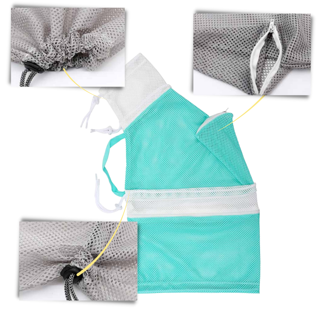 Multifunktions-Tierpflegetasche aus Kunststoffgewebe - Ozerty