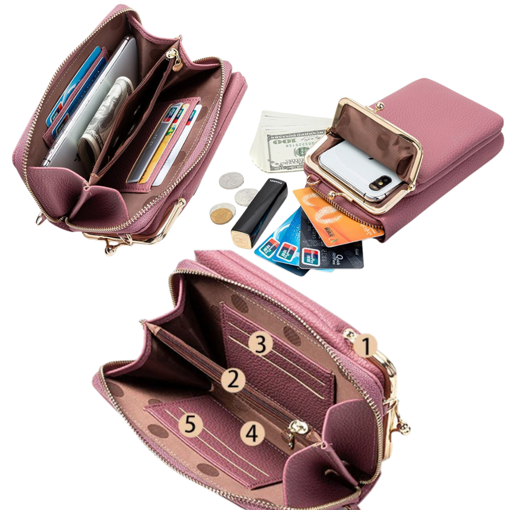 Umhängetasche mit abnehmbarem Gurt - Ozerty