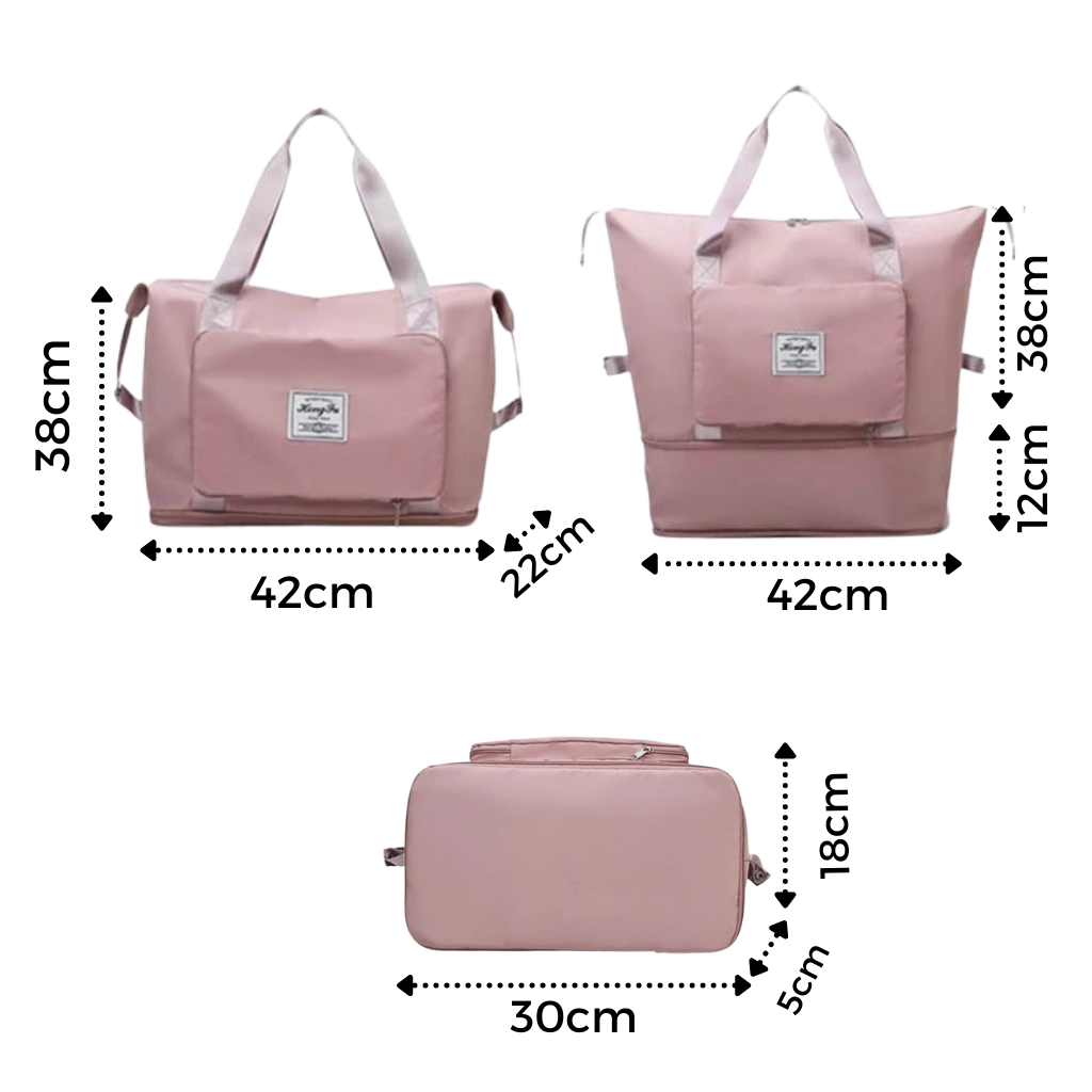 Mehrzweck-Reisetasche, erweiterbar und faltbar - Ozerty